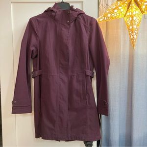 Kirkland Purple Trench Raincoat